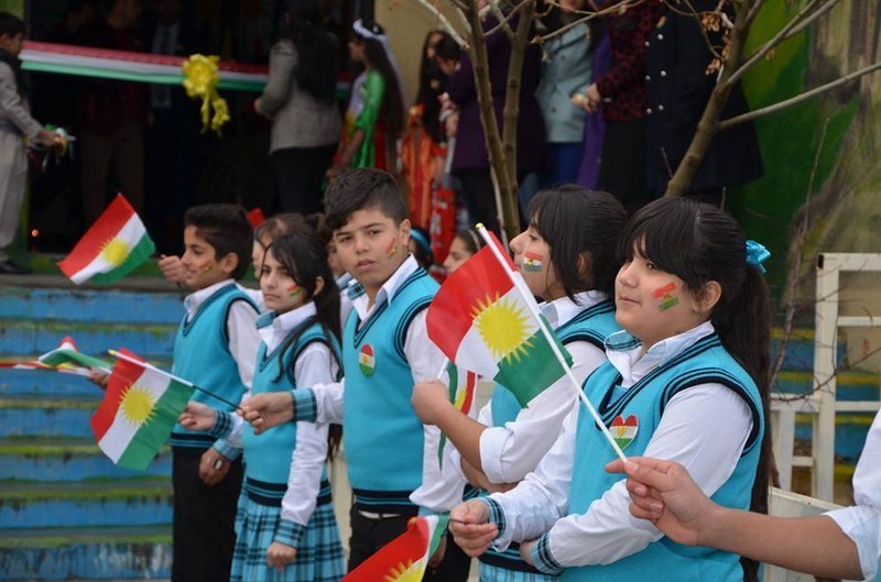Roja ala Kurdistanê li Pênciwînê